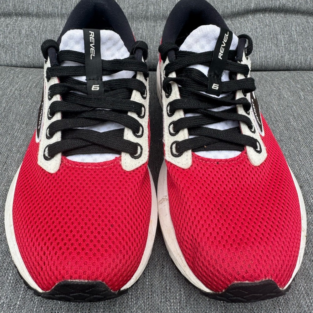 Men's Red Athletic Shoes